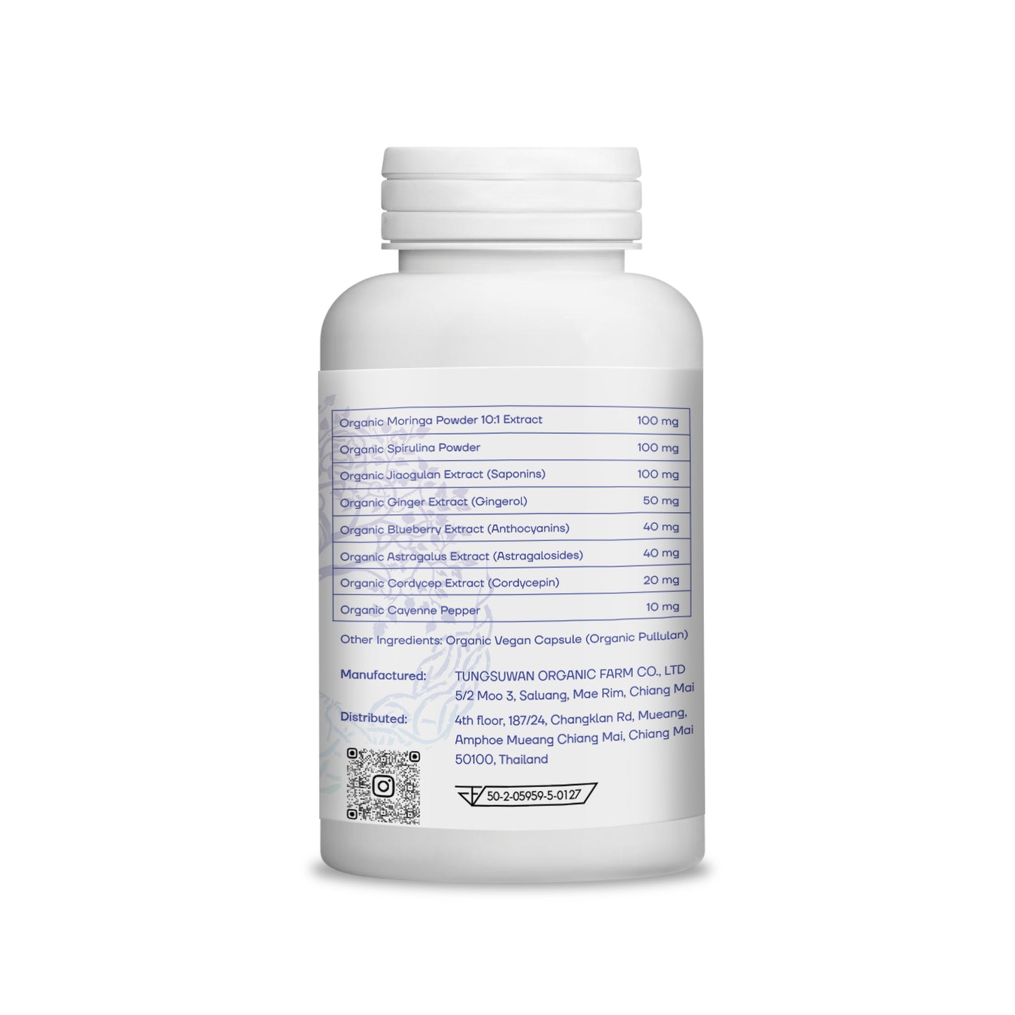 Jiaogulan Cordyceps Moringa - Vitality