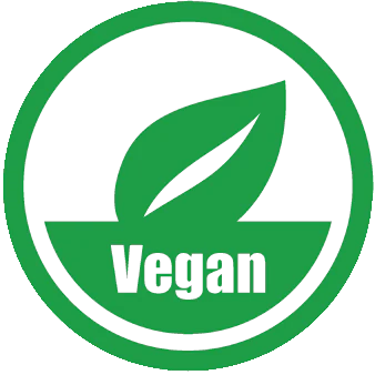 100% Vegan Certification Monogram